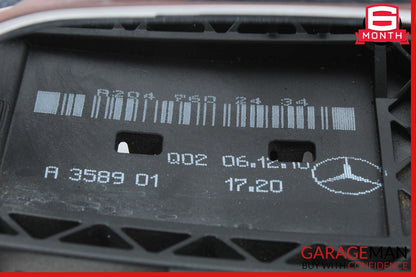 10-13 Mercedes W212 E350 Rear Right Exterior Door Handle Black OEM