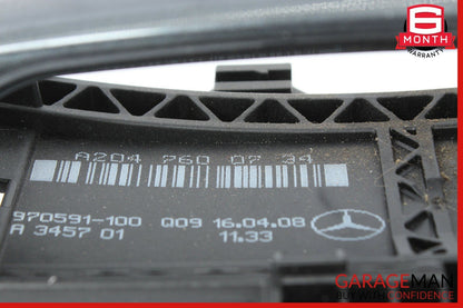 08-11 Mercedes W204 C350 Rear Left Door Lock Latch Actuator w/ Handle Grey