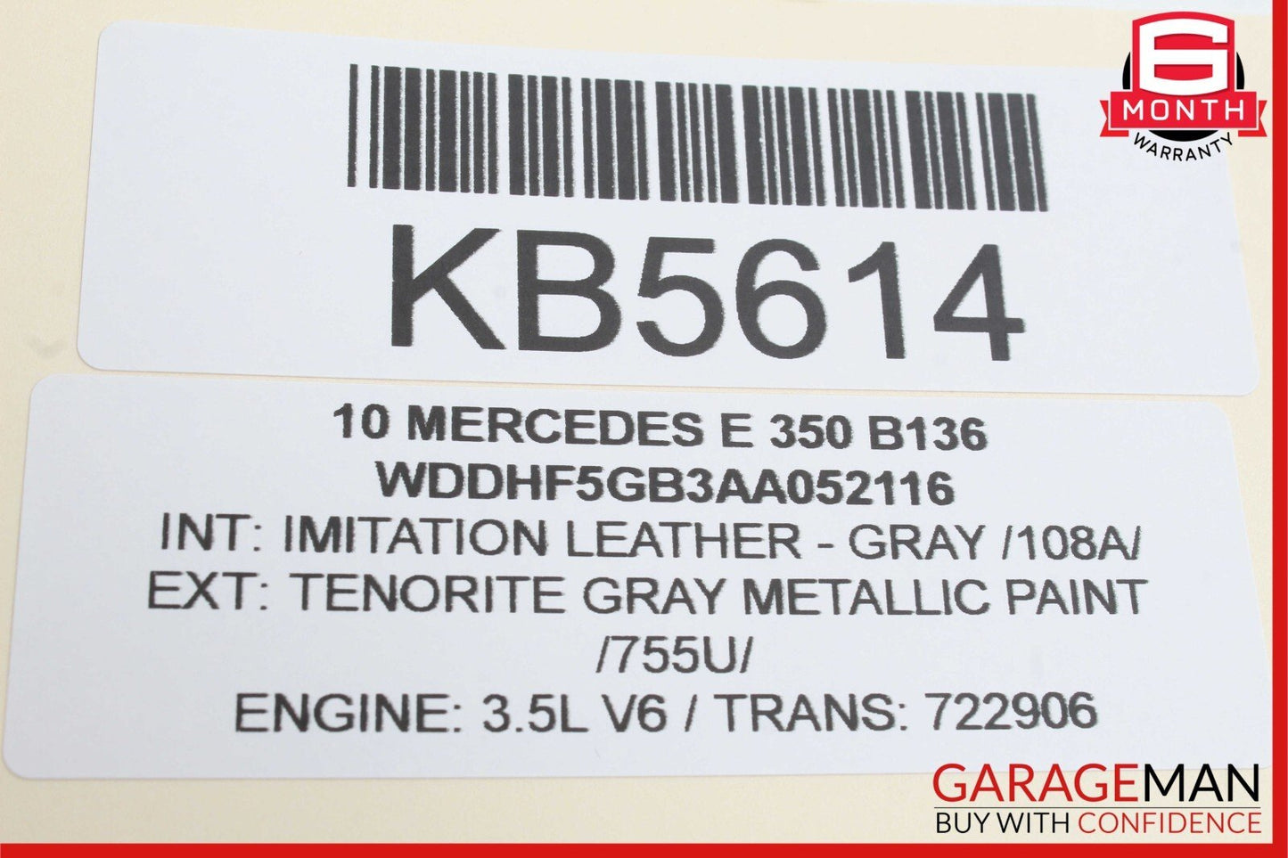 08-18 Mercedes GLK350 E350 C350 C300 Rear Right Side Door Control Module Unit