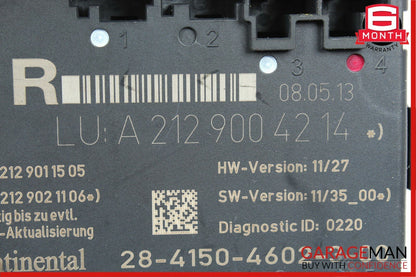 08-14 Mercedes W204 C300 C350 Front Right Side Door Control Module 2129004214