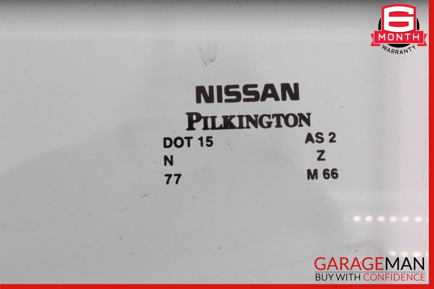 13-24 Nissan Leaf Rear Left Driver Side Door Window Glass 823013NF1A OEM