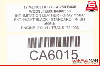 14-19 Mercedes W117 CLA250 Rear Left/Right Upper Control Arm 2463501006 OEM