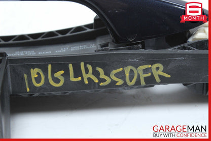 08-15 Mercedes X204 GLK350 C300 Front Right / Rear Exterior Door Handle Blue OEM