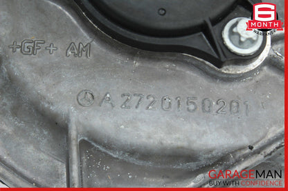 06-10 Mercedes W203 C230 Front Left Side Engine Timing Chain Cover Plate OEM