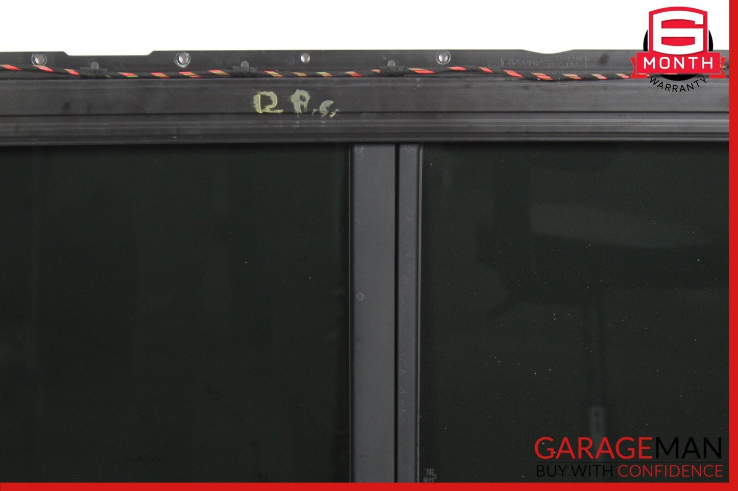 11-18 Porsche Cayenne 958 Panoramic Roof Glass Frame Black OEM