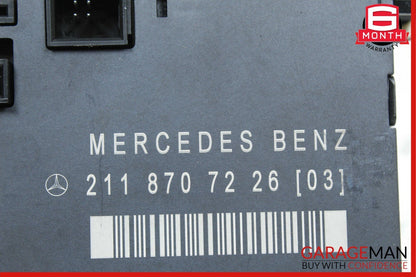 03-09 Mercedes W211 E350 E550 Front Right Side Door Controller Module Unit