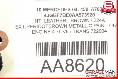 06-12 Mercedes X164 GL450 ML550 Front Right Exterior Door Handle Keyless Go OEM