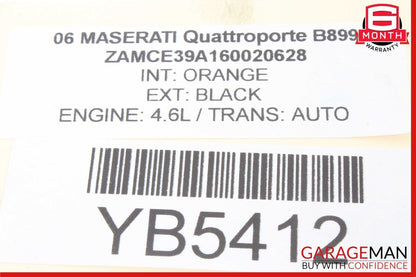 03-13 Maserati Quattroporte M139 Rear Right Side Door Lock Latch Actuator OEM