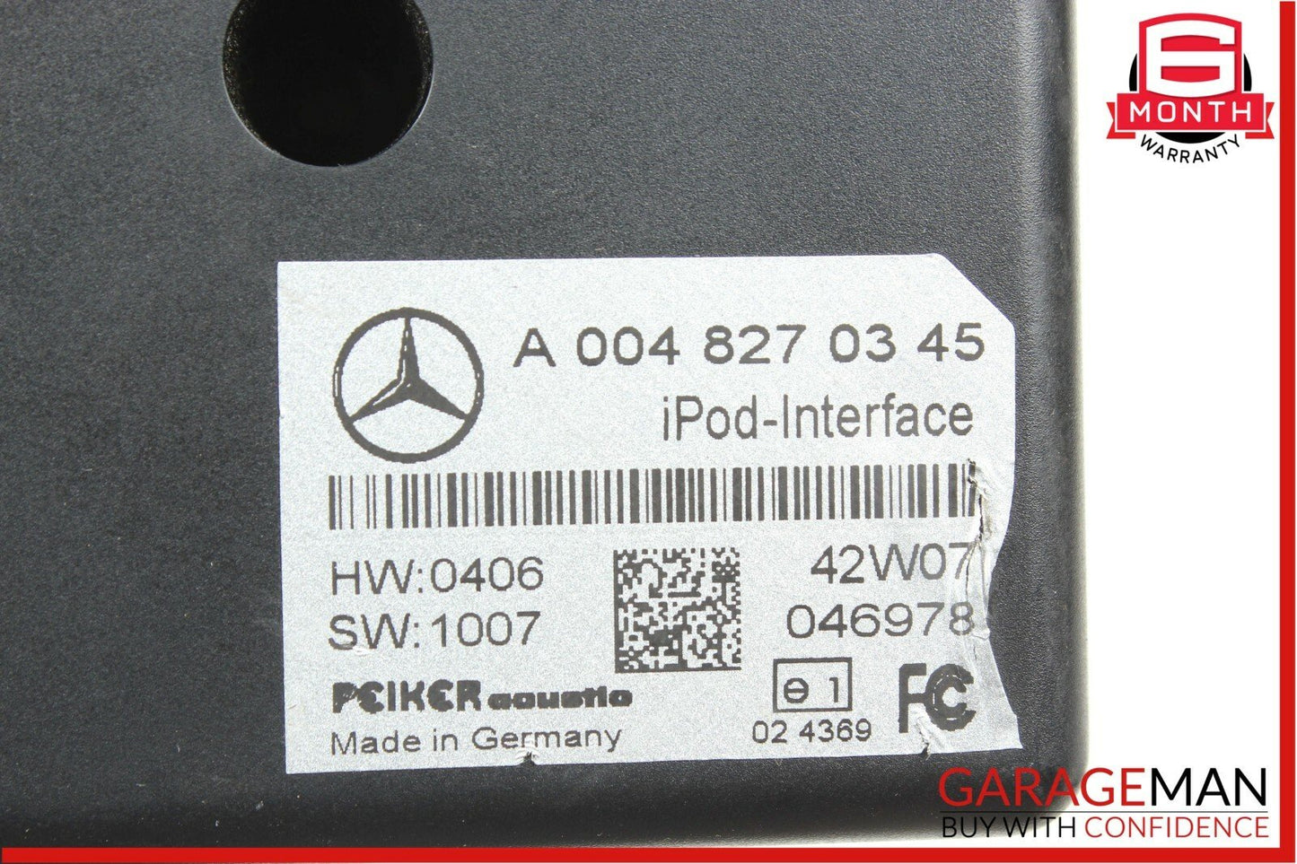 08-11 Mercedes W204 C300 C350 iPod Interface Computer Control Module Unit OEM