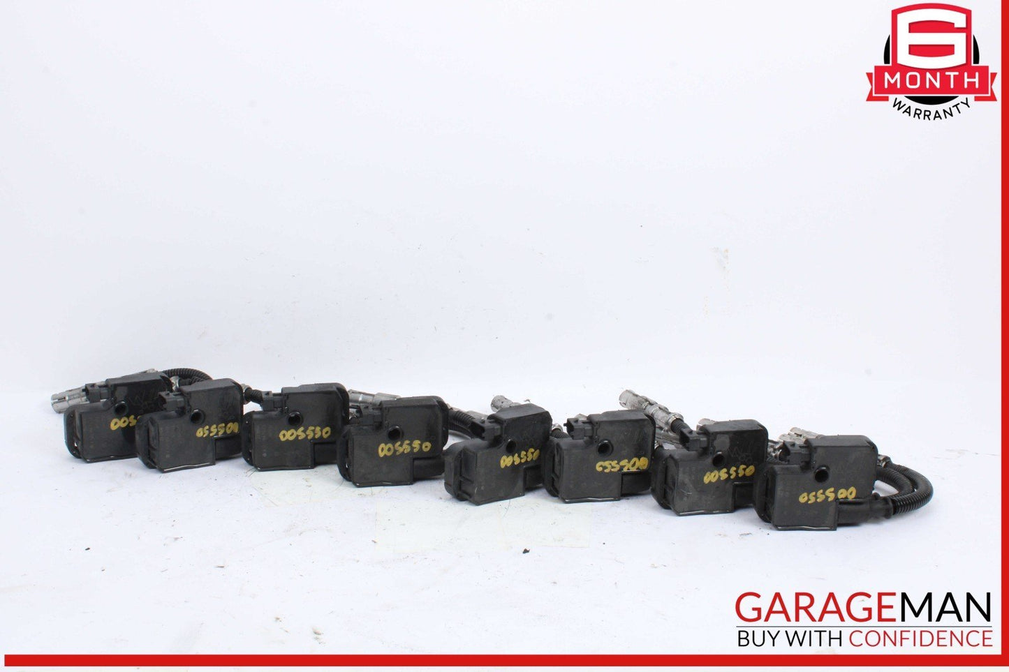 98-11 Mercedes W220 S500 CLK500 CLS55 AMG Ignition Coil Set of 8 0001587303 OEM
