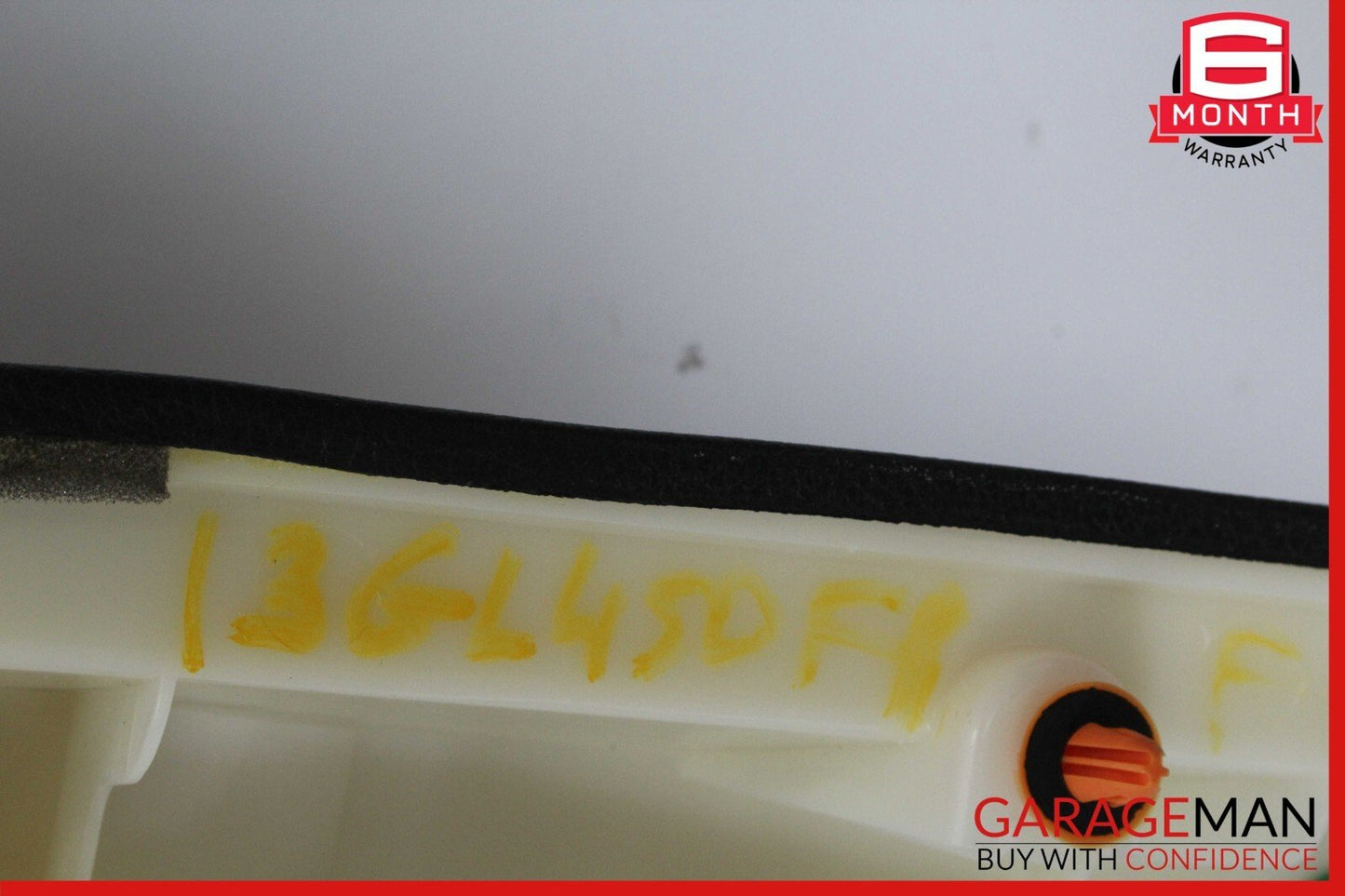 13-16 Mercedes X166 GL450 Front Right Side Interior Door Panel Cover Trim Black