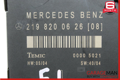 06-11 Mercedes W219 CLS500 Front Left Door Controller Module Unit