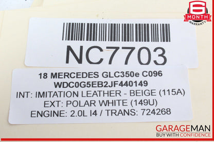 18-20 Mercedes X253 GLC350e ABS Anti Lock Brake Pump Module 2534313900 OEM