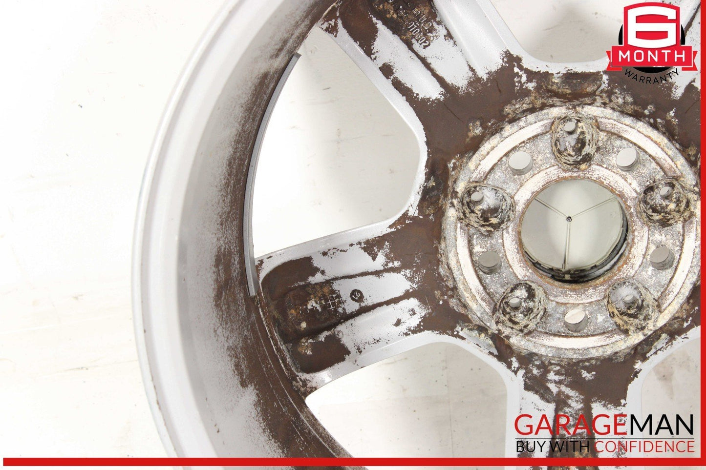 07-12 Mercedes X164 GL350 GL450 8 X 18" R18 Wheel Rim Silver 1644010602 OEM