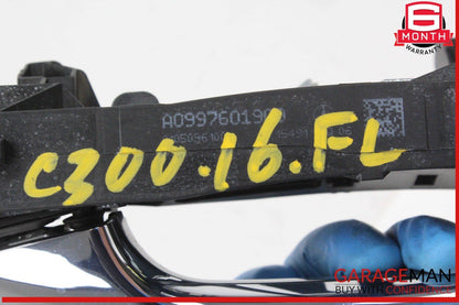 15-20 Mercedes W205 C300 Front Left Side Exterior Door Handle Keyless Go OEM