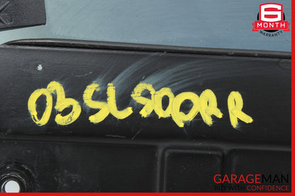 03-11 Mercedes R230 SL500 Rear Right Side Door Window Quarter Auto Glass Tinted