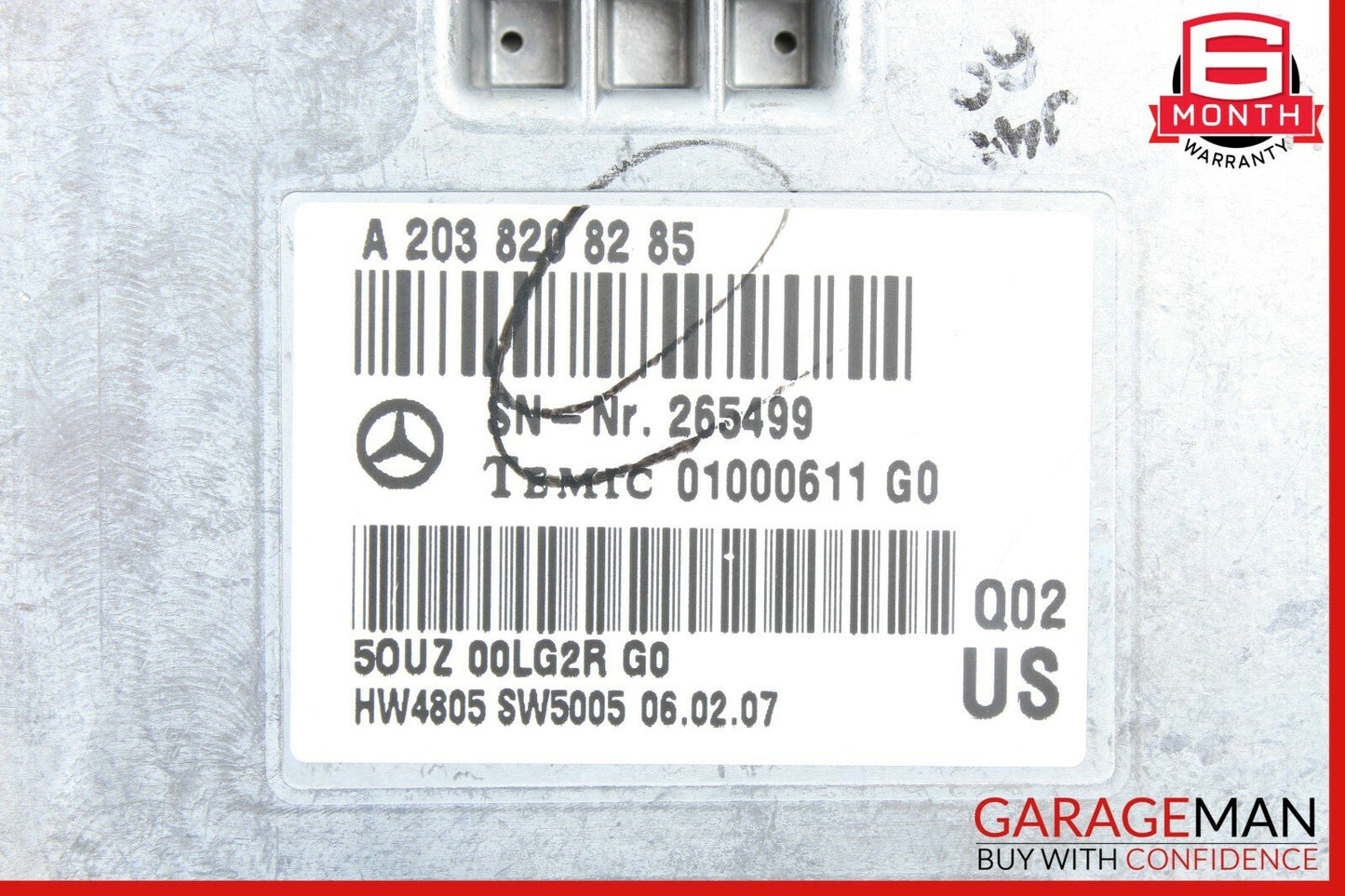 07-12 Mercedes X164 GL450 ML350 Voice Language Communication Control Module OEM