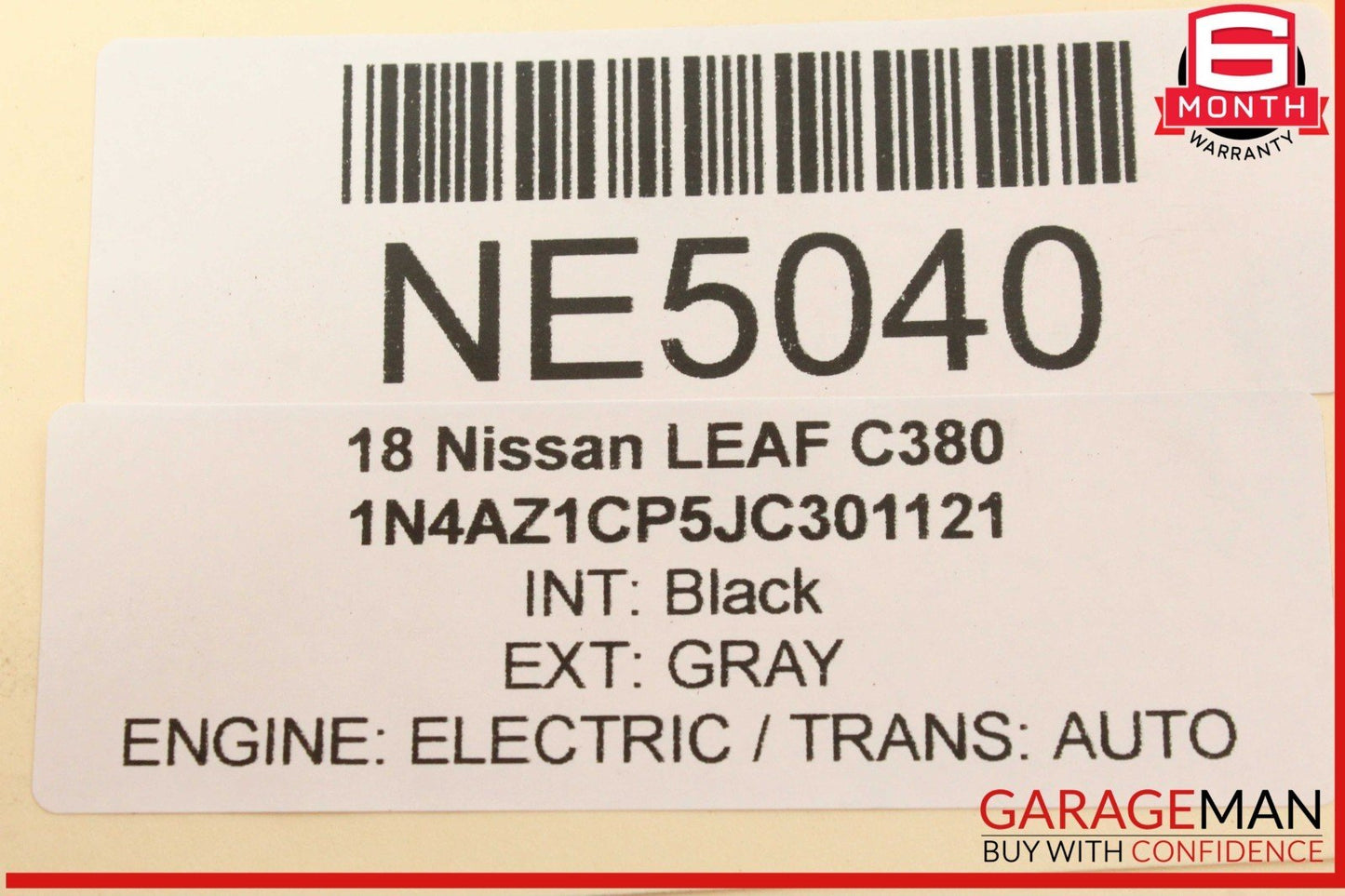 18-24 Nissan Leaf Parking Assist Distance Control Module Unit 4135AARS4B OEM