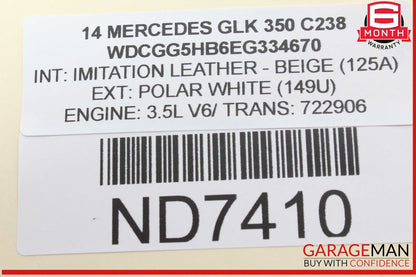 08-20 Mercedes X204 GLK350 C300 Front Right Side Seat Control Module Unit OEM
