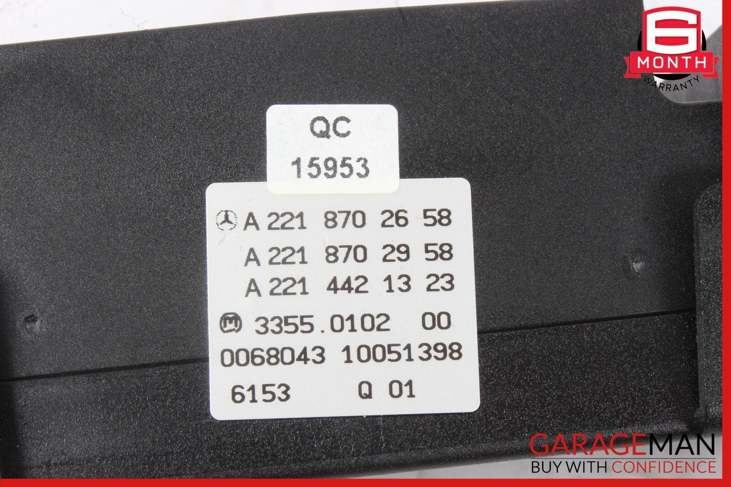 07-14 Mercedes W221 S550 S400 CL550 A/C AC Heater Climate Control Switch OEM