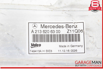 17-20 Mercedes W213 E300 Front Left Driver Side Radiator Support Bracket OEM