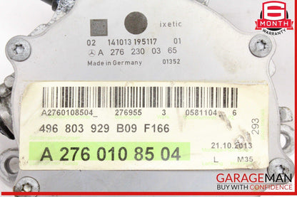 11-20 Mercedes W212 E350 GL450 Engine Motor Vacuum Pump 2760108504 OEM