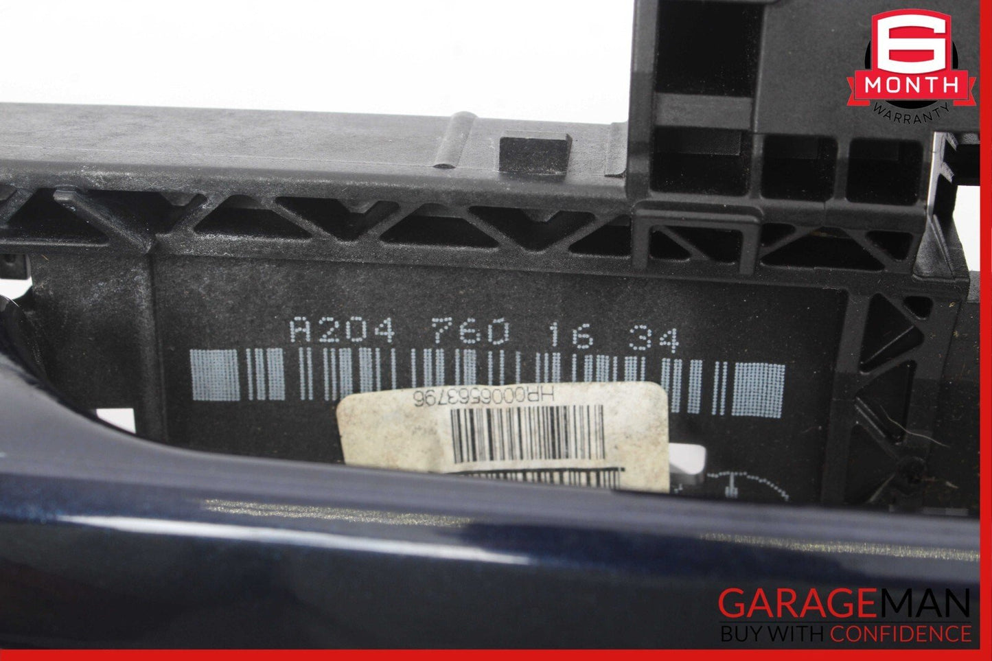 12-14 Mercedes W204 C300 C250 Sedan Right Passenger Exterior Door Handle Blue