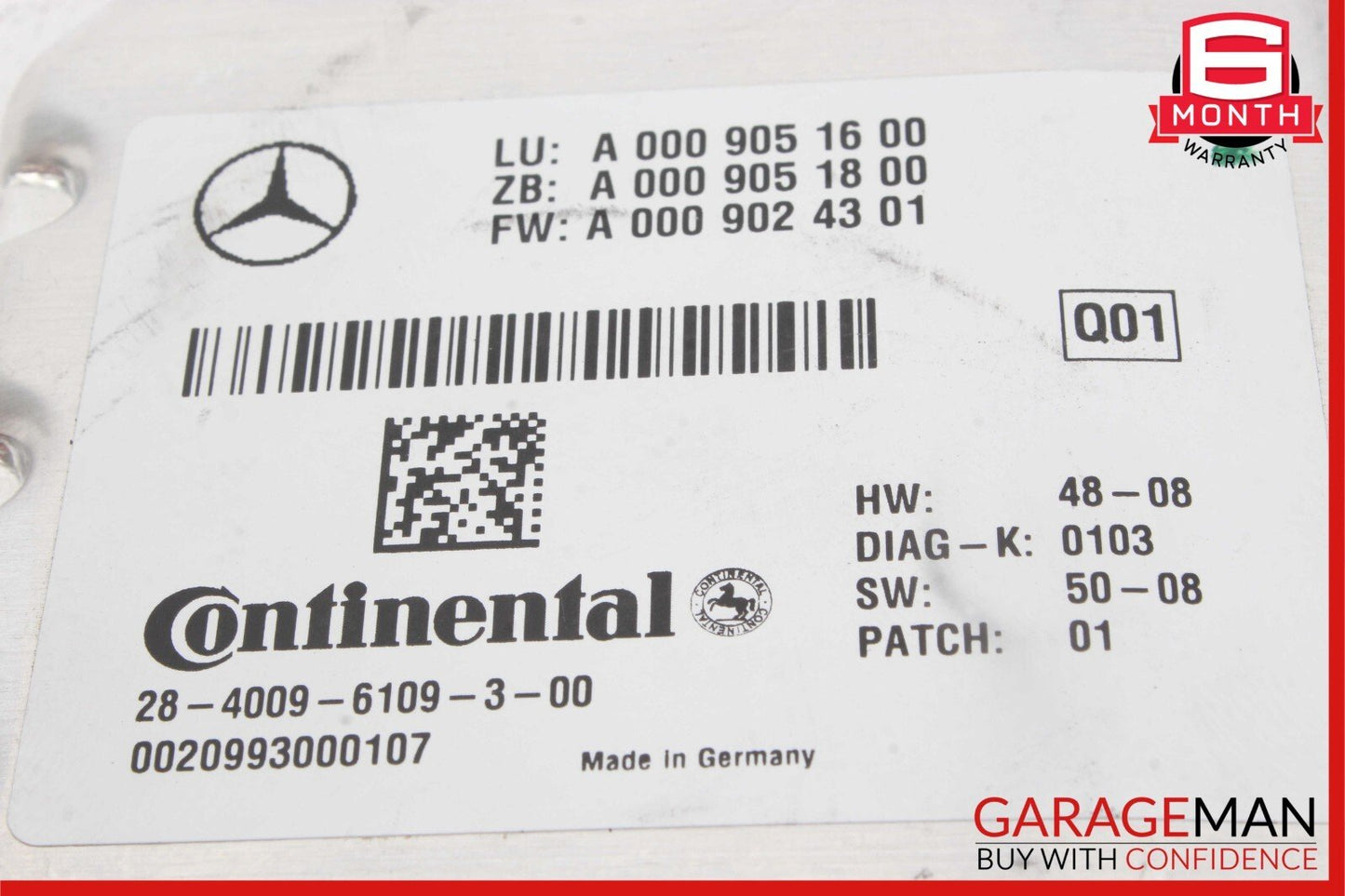 07-13 Mercedes W221 S400 E550 Front Active Lane Assist Camera OEM