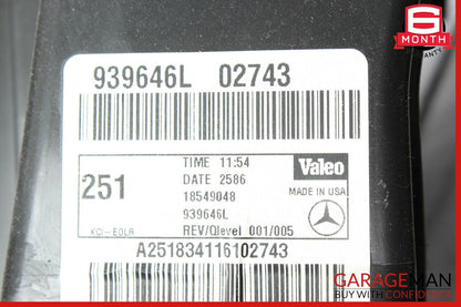 06-13 Mercedes W251 R320 R350 Rear AC A/C Blower Motor Assembly OEM