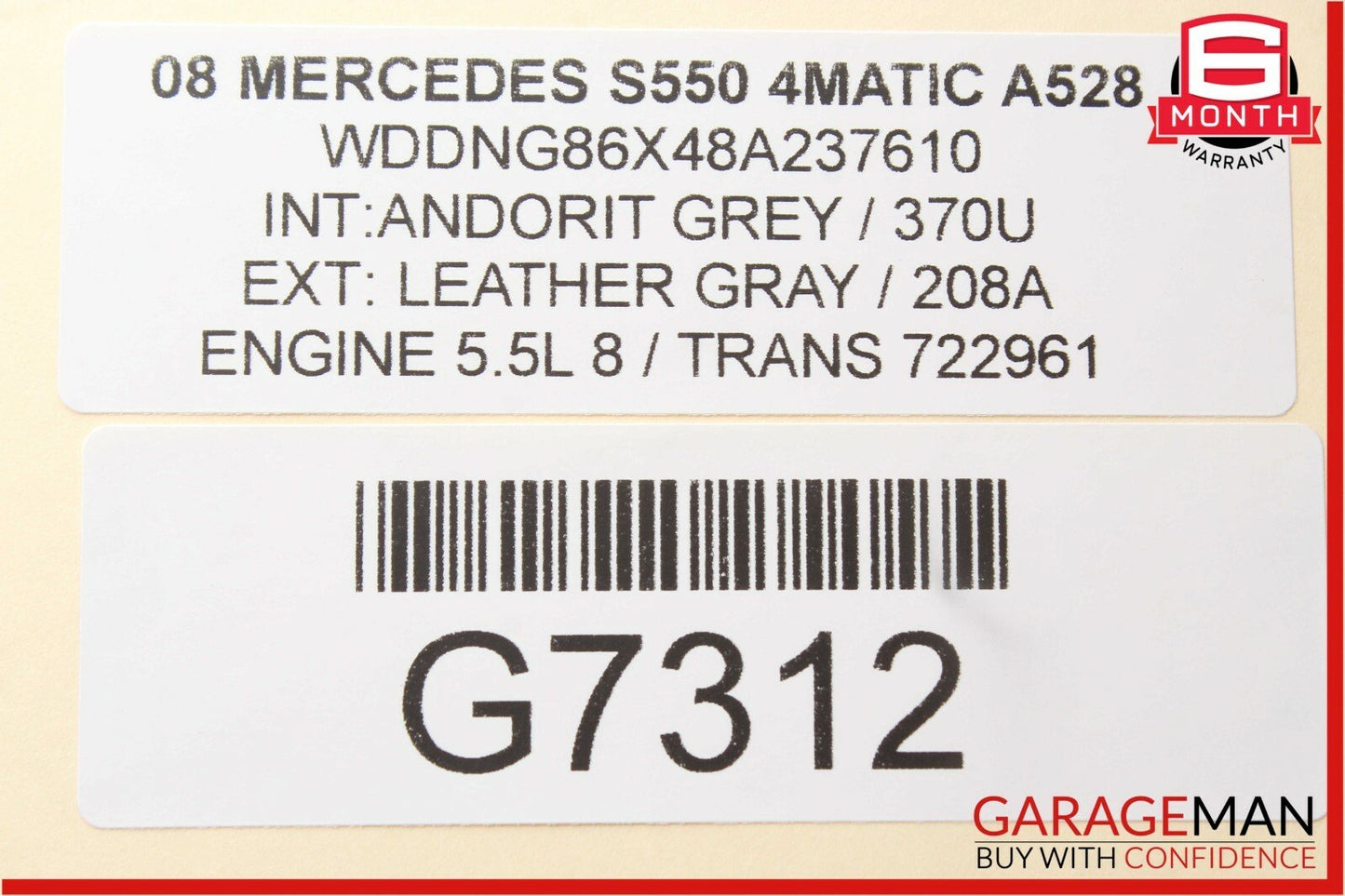 07-09 Mercedes S550 E350 CLK350 CL65 AMG Ipod Interface Controller Module Unit
