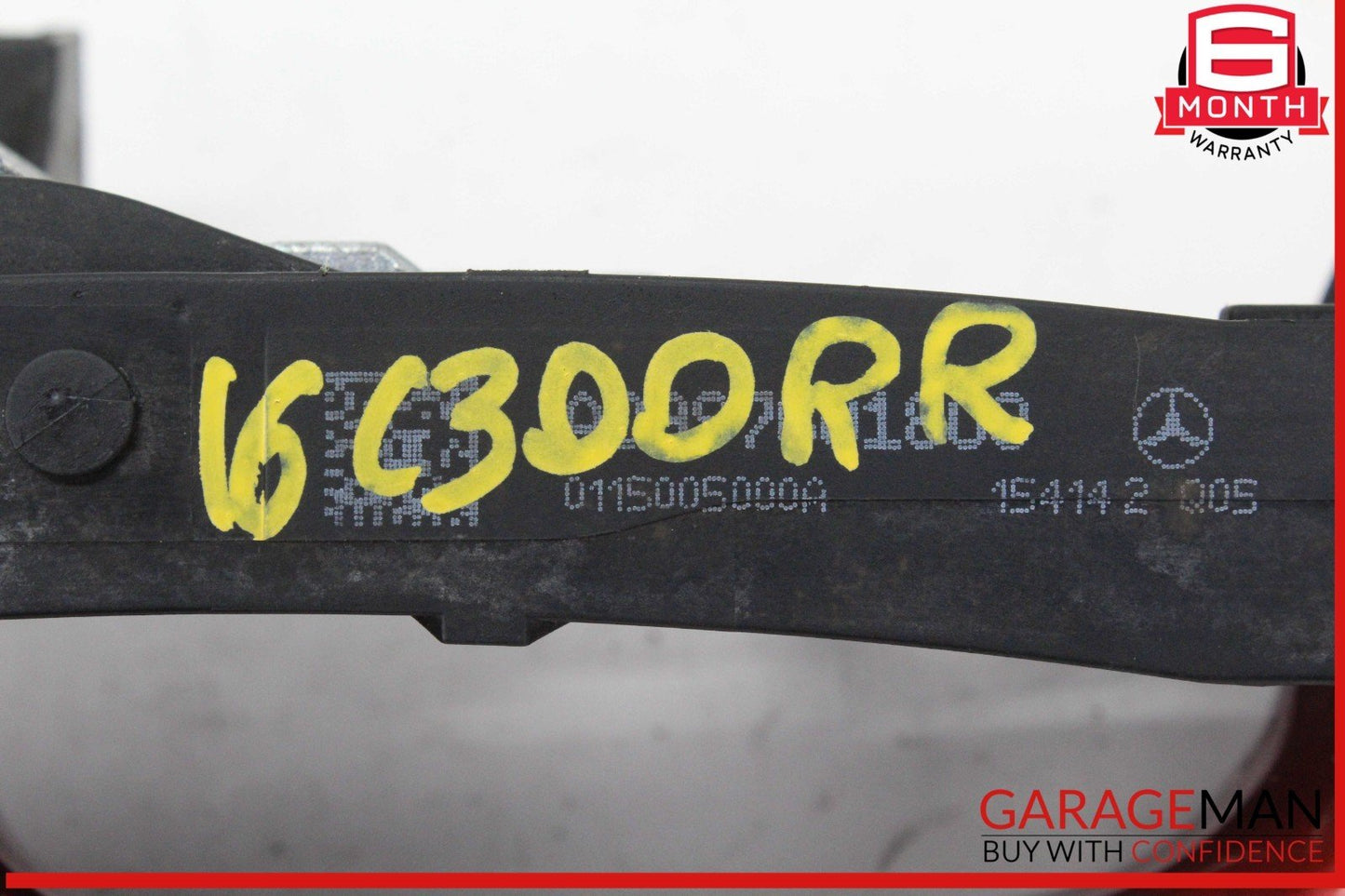 15-20 Mercedes W205 C300 Right Passenger Side Exterior Door Handle Red OEM