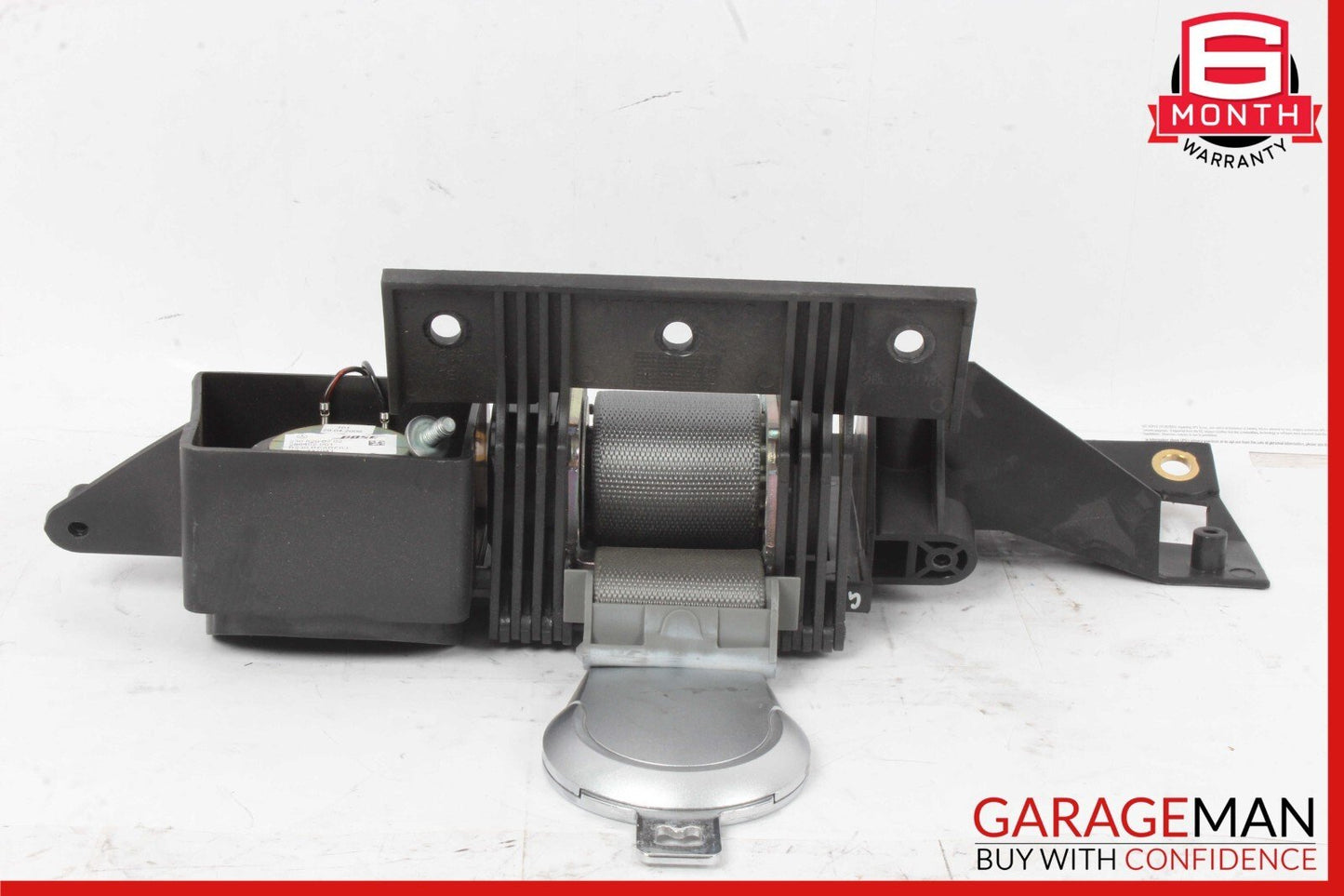 03-08 Mercedes R230 SL550 Rear Left Seat Belt Retractor Luggage Speaker Assy