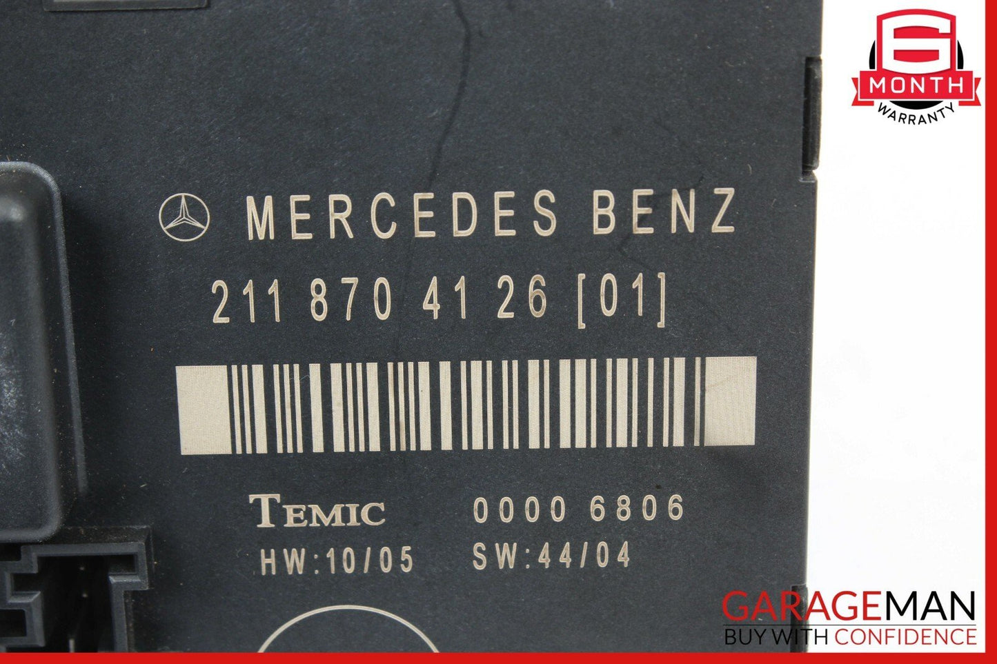 03-09 Mercedes W211 E350 E550 E63 AMG Rear Right Side Door Control Module Unit