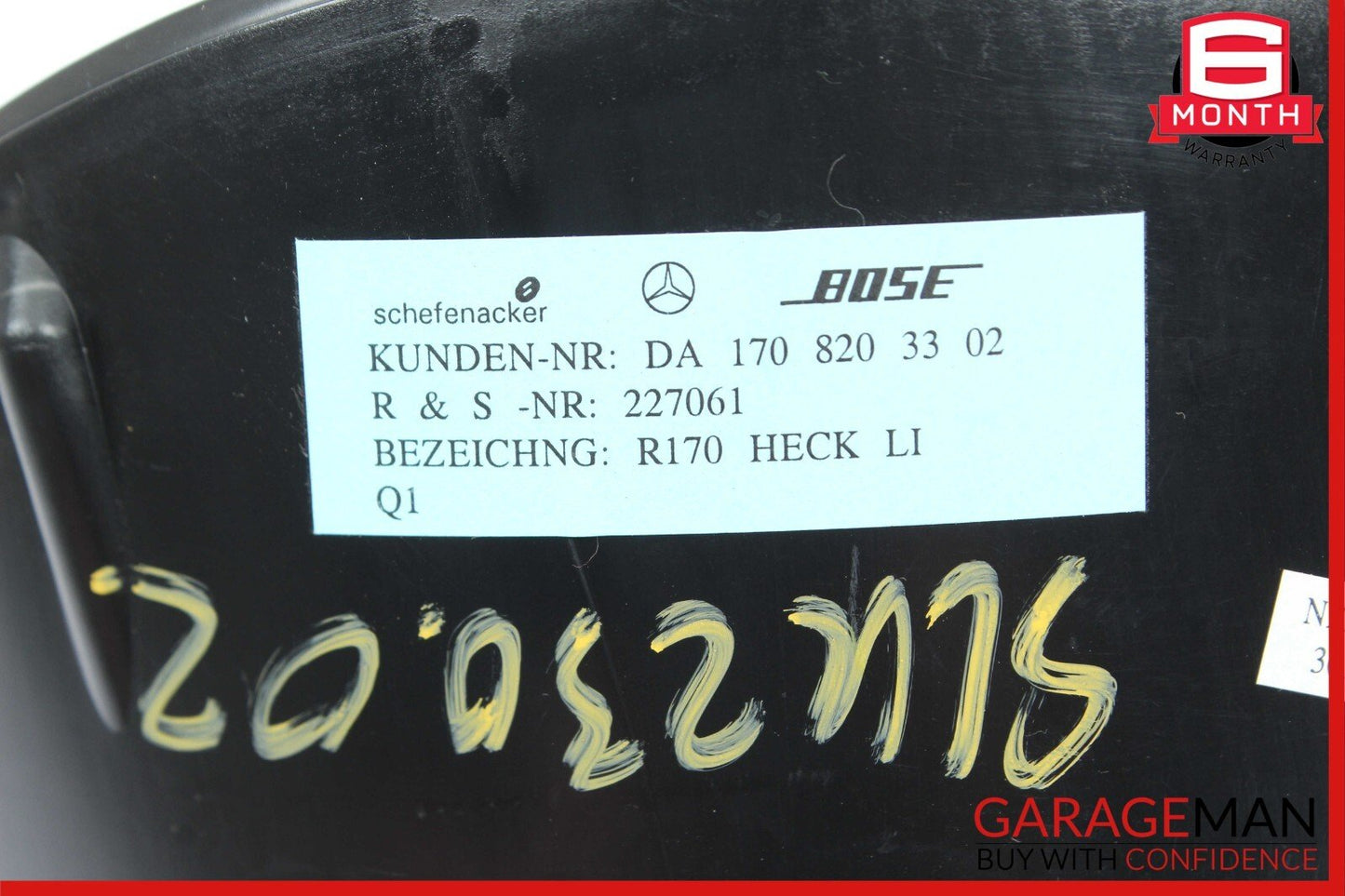97-04 Mercedes R170 SLK320 SLK230 Rear Right & Left Door Sound Speakers Set