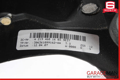 06-09 Mercedes W211 E350 CLS500 4 Spoke Steering Wheel Leather Black OEM
