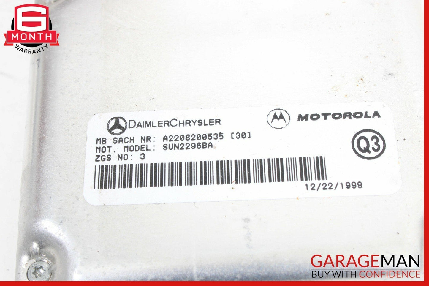 98-02 Mercedes W202 C280 E430 Motorola Voice Command Control Module Unit OEM