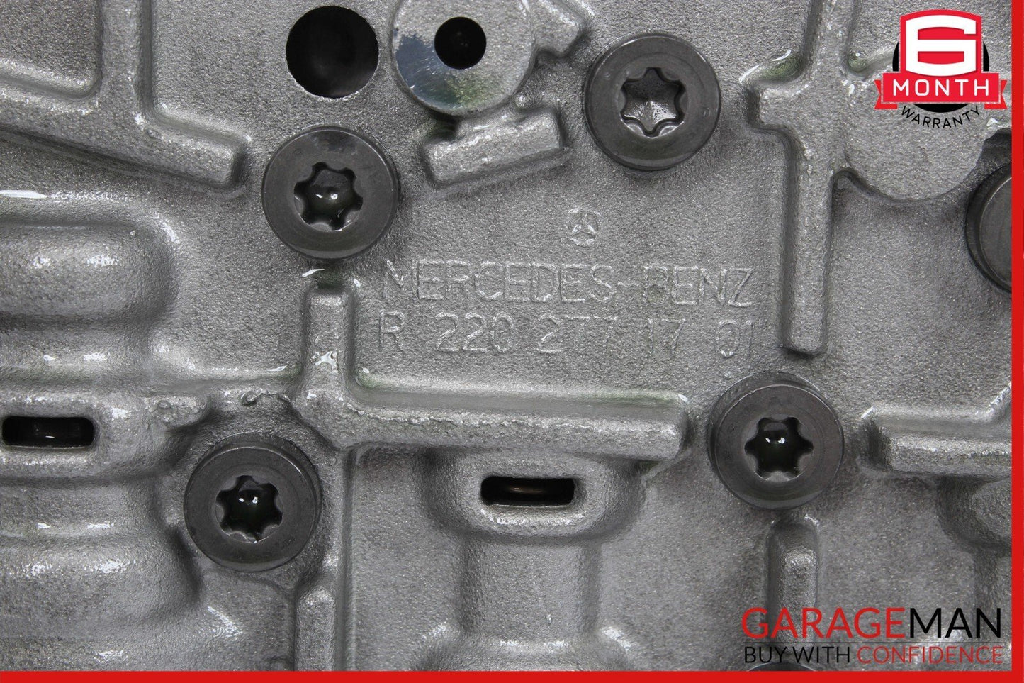 04-12 Mercedes CLS550 7G Tronic Transmission Valve Body TCM 2202770901 OEM