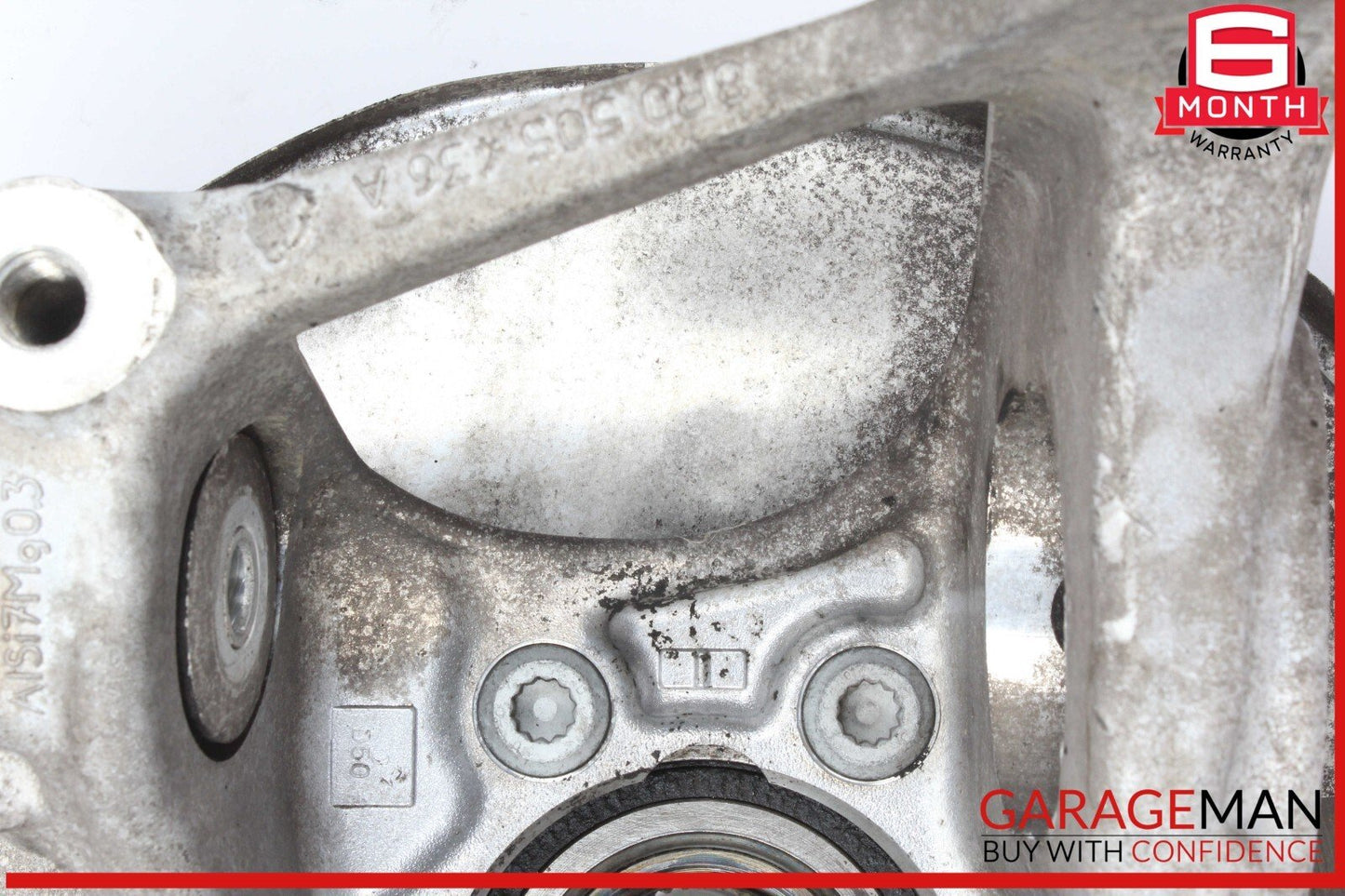 09-18 Audi Q5 A6 A7 Rear Right Wheel Spindle Knuckle Hub Bearing Brake Rotor
