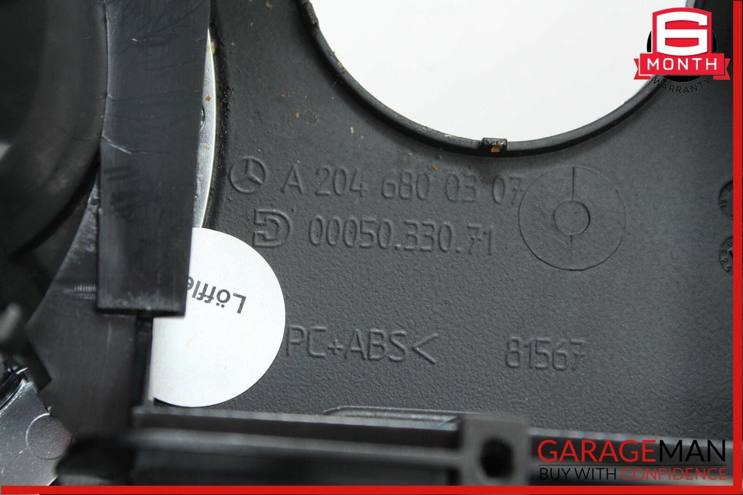 08-14 Mercedes W204 C250 C350 Center Console Armrest Cup Holder Tray Compartment