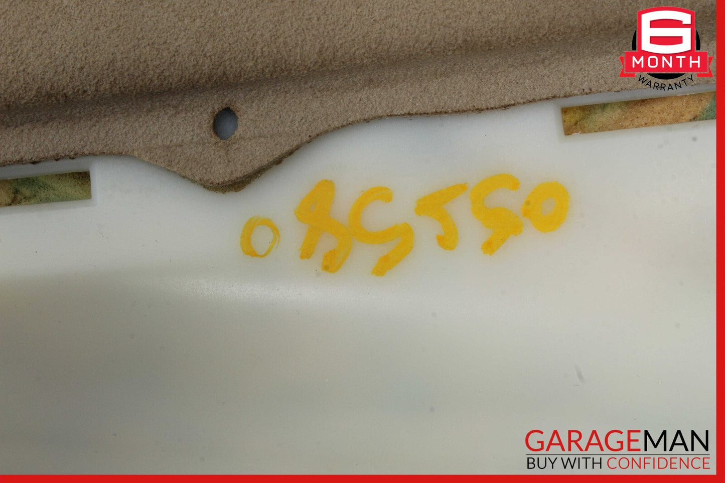 07-13 Mercedes W221 S550 Rear Left Driver Side Quarter Upper C Pillar Suede OEM
