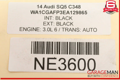 09-17 Audi SQ5 Q5 Front Right Passenger Side Upper Control Arm OEM