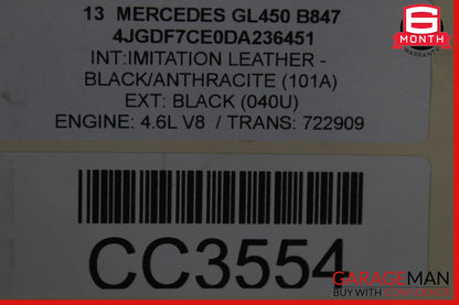 12-19 Mercedes X166 GL450 GLE550 Rear Differential Diff Axle Carrier 3.46 OEM