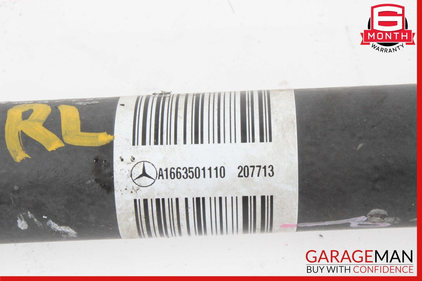 12-19 Mercedes X166 GL450 GLS550 Rear Right or Left Side Half Axle Shaft OEM