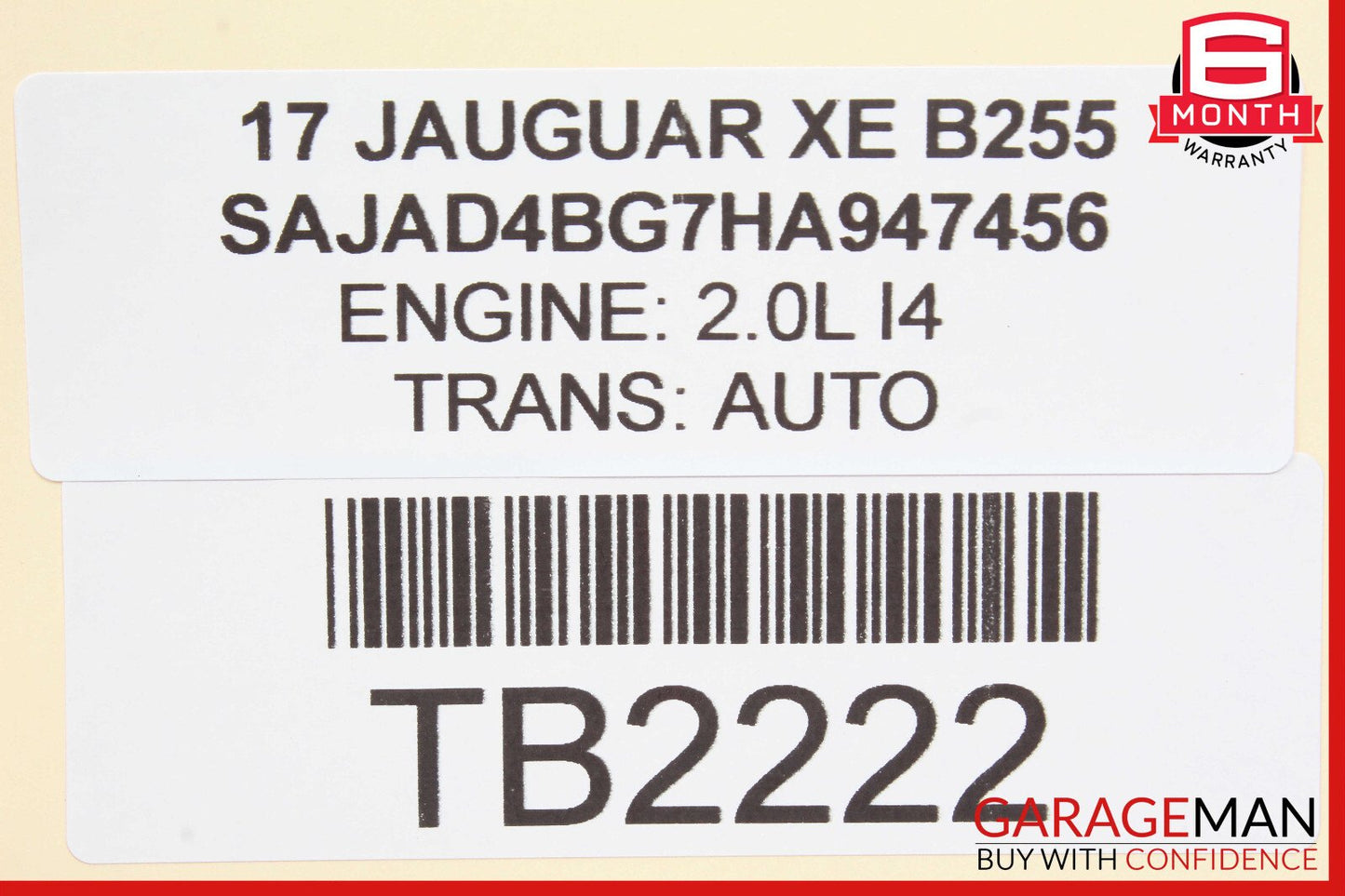 17-19 Jaguar XE Front Left Driver Side Door Module Control OEM