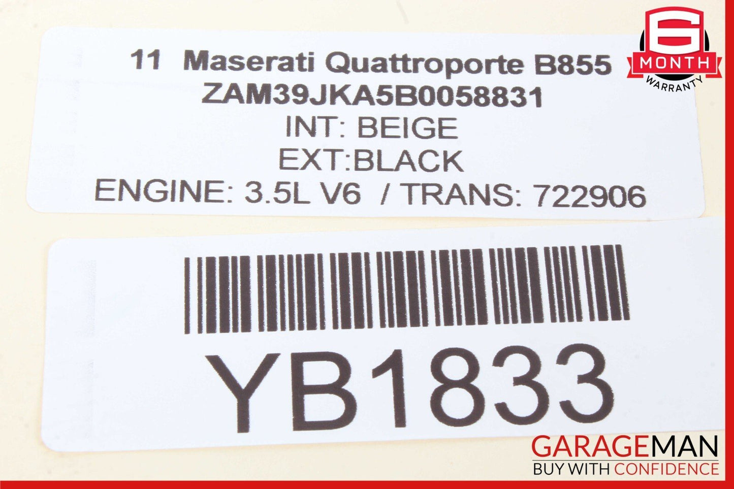04-13 Maserati Quattroporte M139 Front Right Passenger Seat Belt Retractor Oem