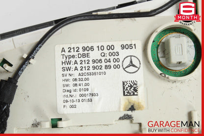 10-16 Mercedes W212 E350 Front Top Upper Overhead Dome Light Reading Map Lamp