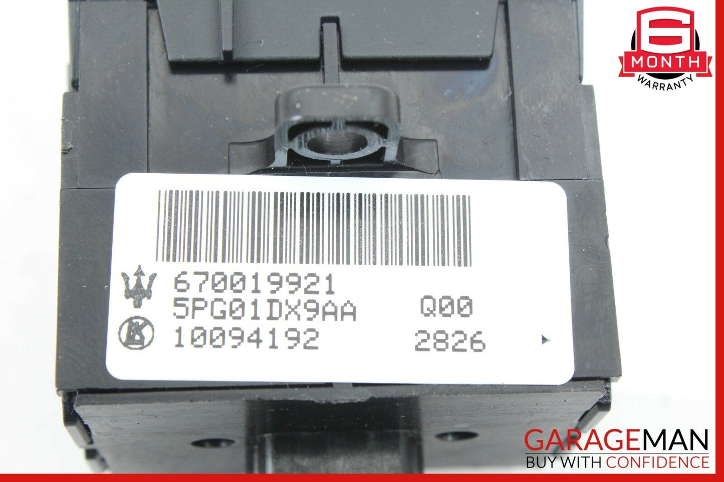 14-17 Maserati Ghibli Dash Headlight Ambient Light Switch Adjustment Control