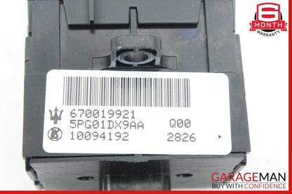 14-17 Maserati Ghibli Dash Headlight Ambient Light Switch Adjustment Control