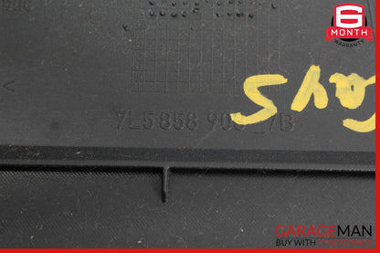 03-06 Porsche Cayenne S 955 Front Left Side Lower Dash Knee Trim Cover Panel OEM