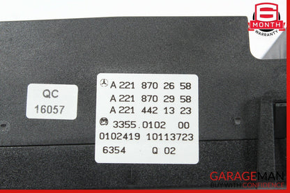 07-14 Mercedes W216 CL550 S550 A/C AC Heater Temperature Climate Control Switch